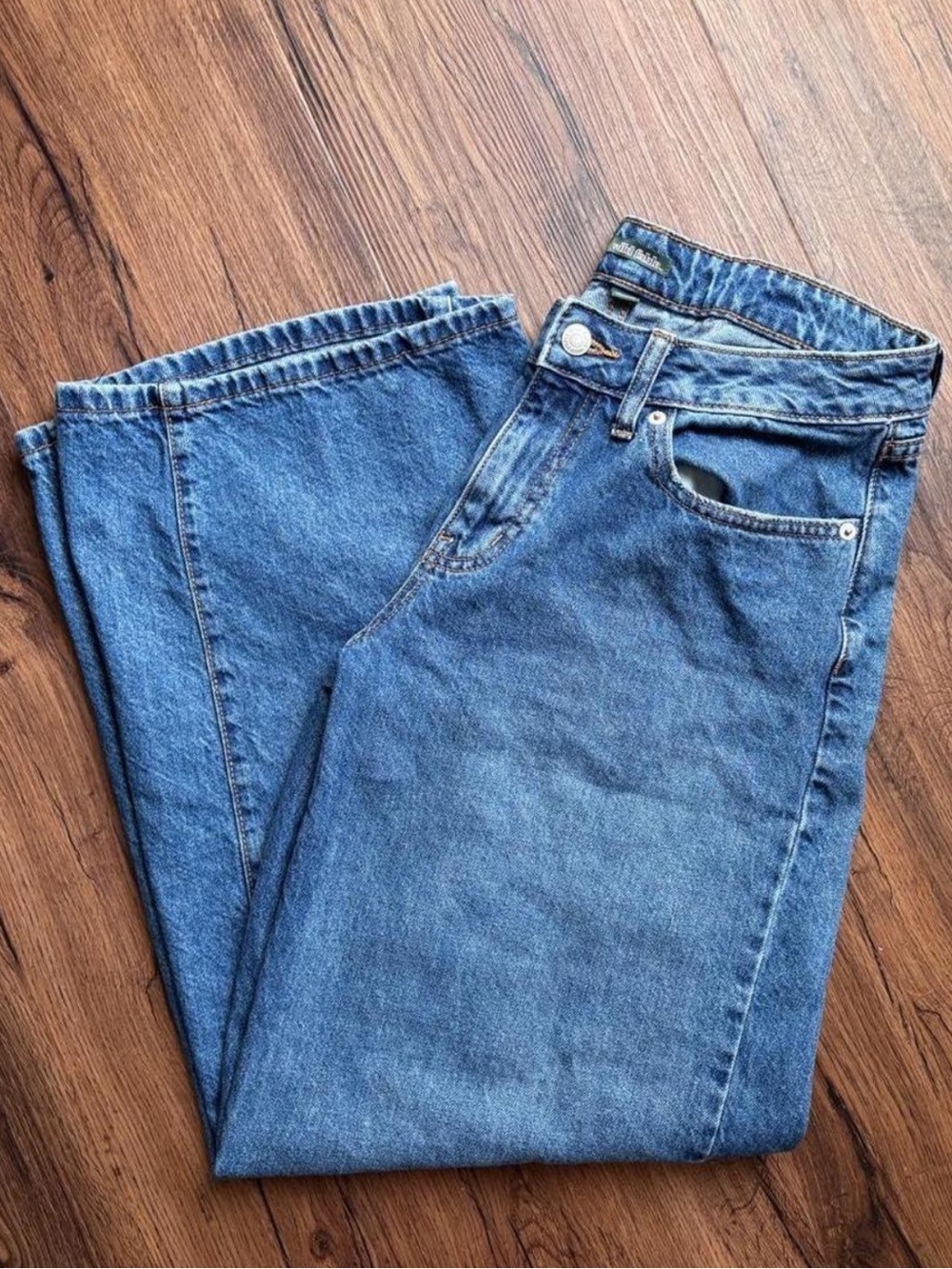 wild fable Men's Relaxed Blue Denim Jeans